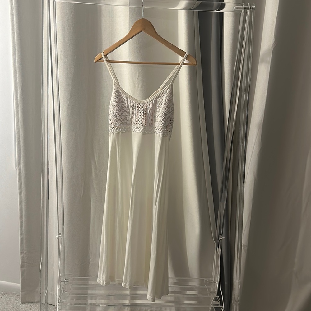La Perla white/cream beach dress Anna club by La Perla